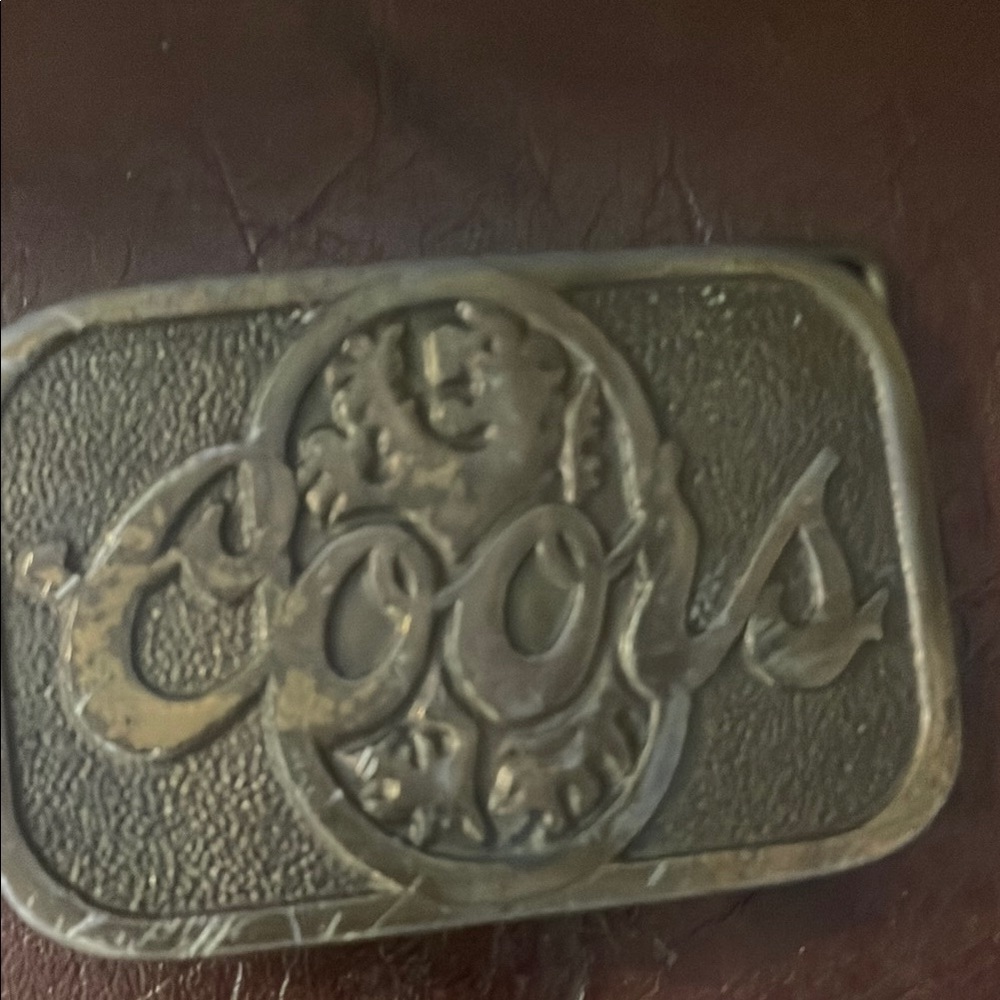 Vintage Coors Belt Buckle